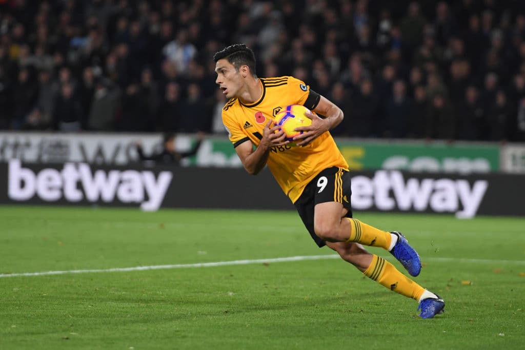 Jiménez ha participado en siete goles en sus 12 primeros partidos con los
<i>Wolves</i>, lo que lo hace histórico tras tres goles y cuatro asistencias.