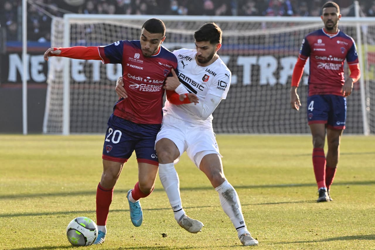 Clermont se impuso 2-1 al Stade Rennais FC.
