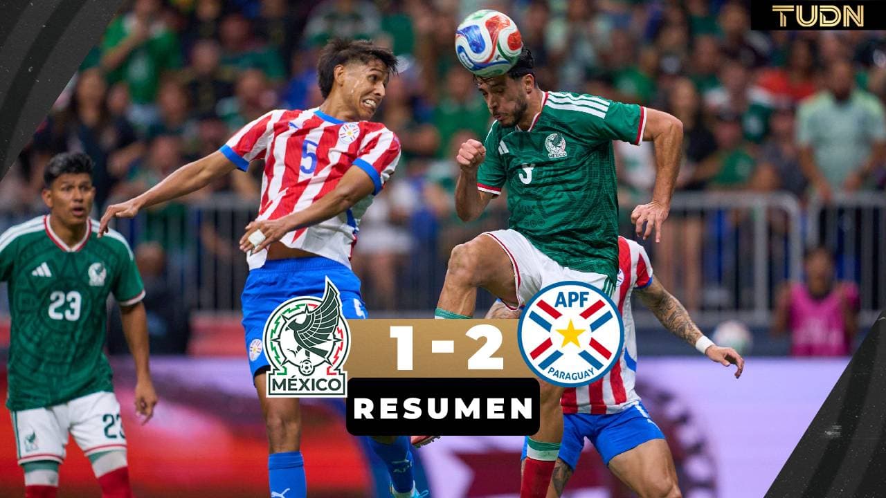 México cierra 2025 con derrota ante Paraguay y racha negativa