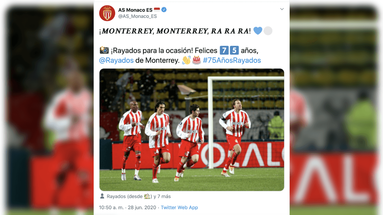 Así celebra el mundo futbolístico en México y en Europa para Rayados de Monterrey.