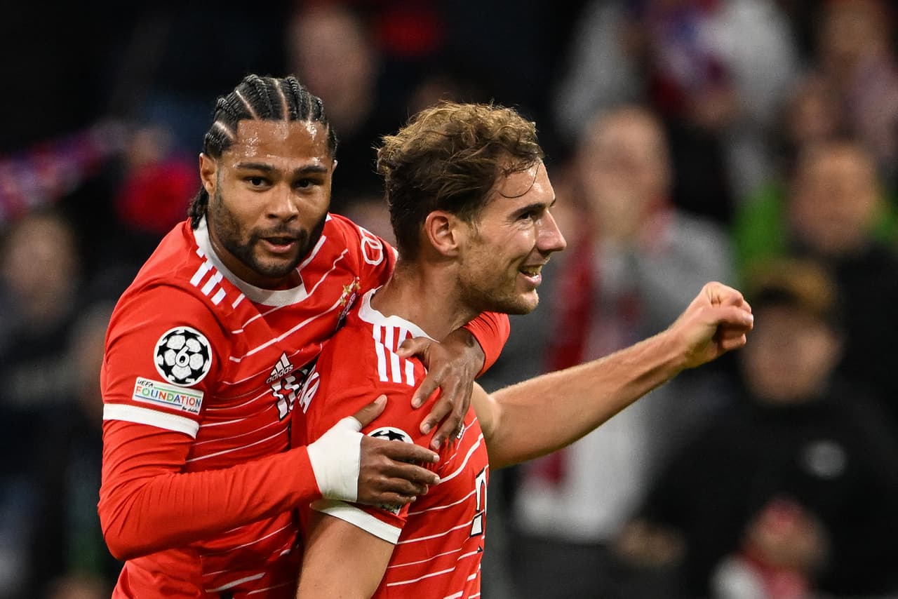 Con doblete de Sané y goles de Mané, Gnabry y Choupo-Moting, Bayern Munich se consolida líder en su grupo al derrotar al cuadro checo de Viktoria Plzen en casa.