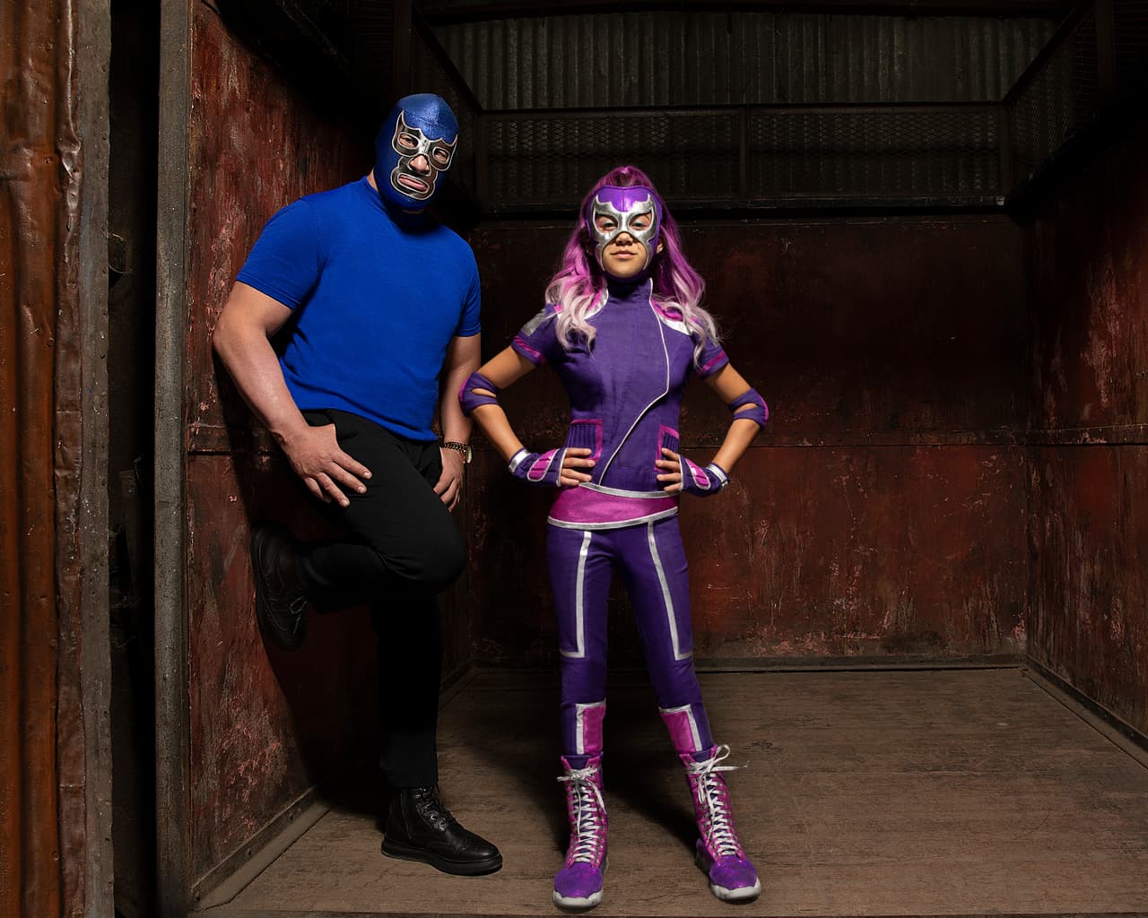 Blue Demon Jr. tendrá su propia serie en esta plataforma, junto con la luchadora Ultra Violet.