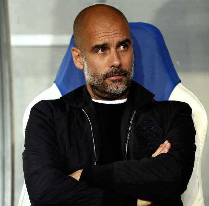 Con ese empate, el Manchester City de Guardiola se fue al descanso del primer tiempo.