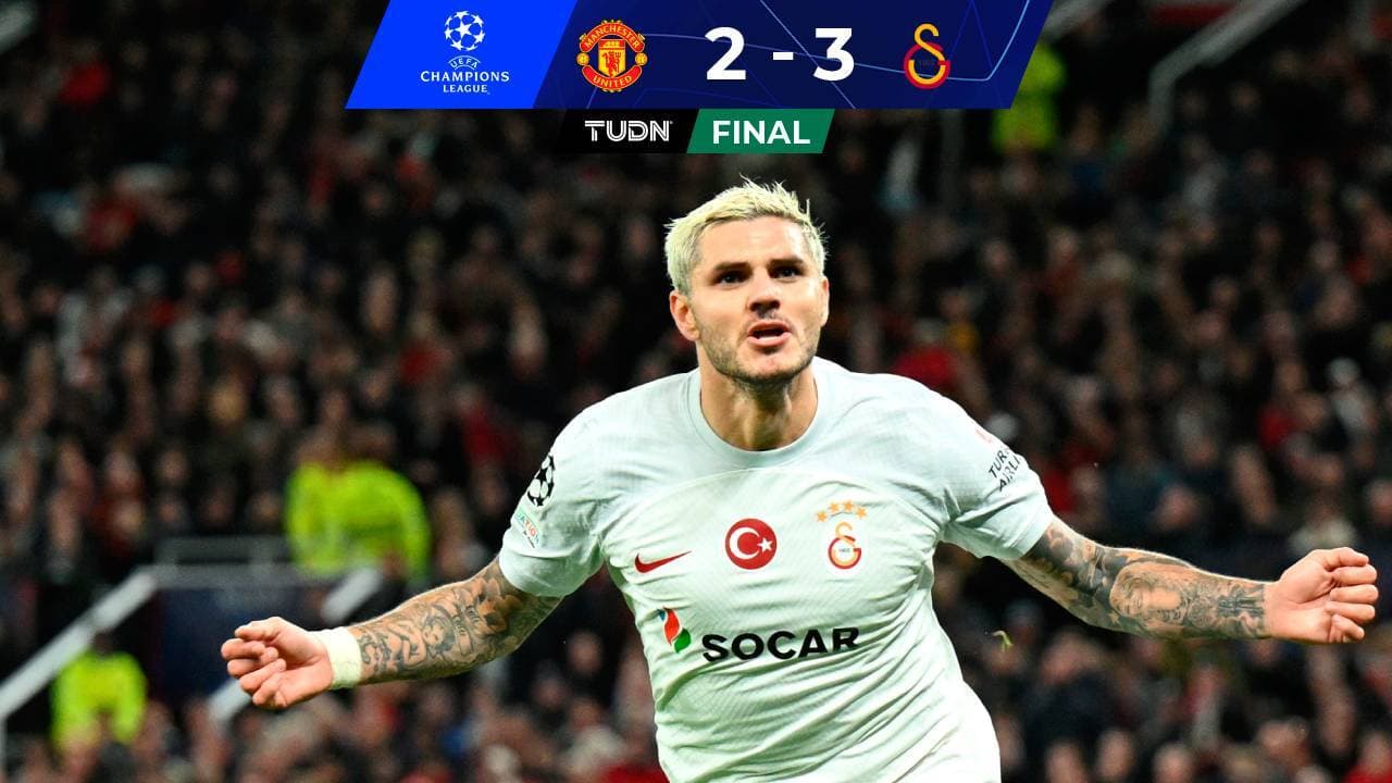 ¡Fue un infierno! Galatasaray humilla al Manchester United en Old Trafford