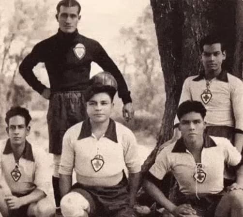 Cruz Azul en sus inicios.