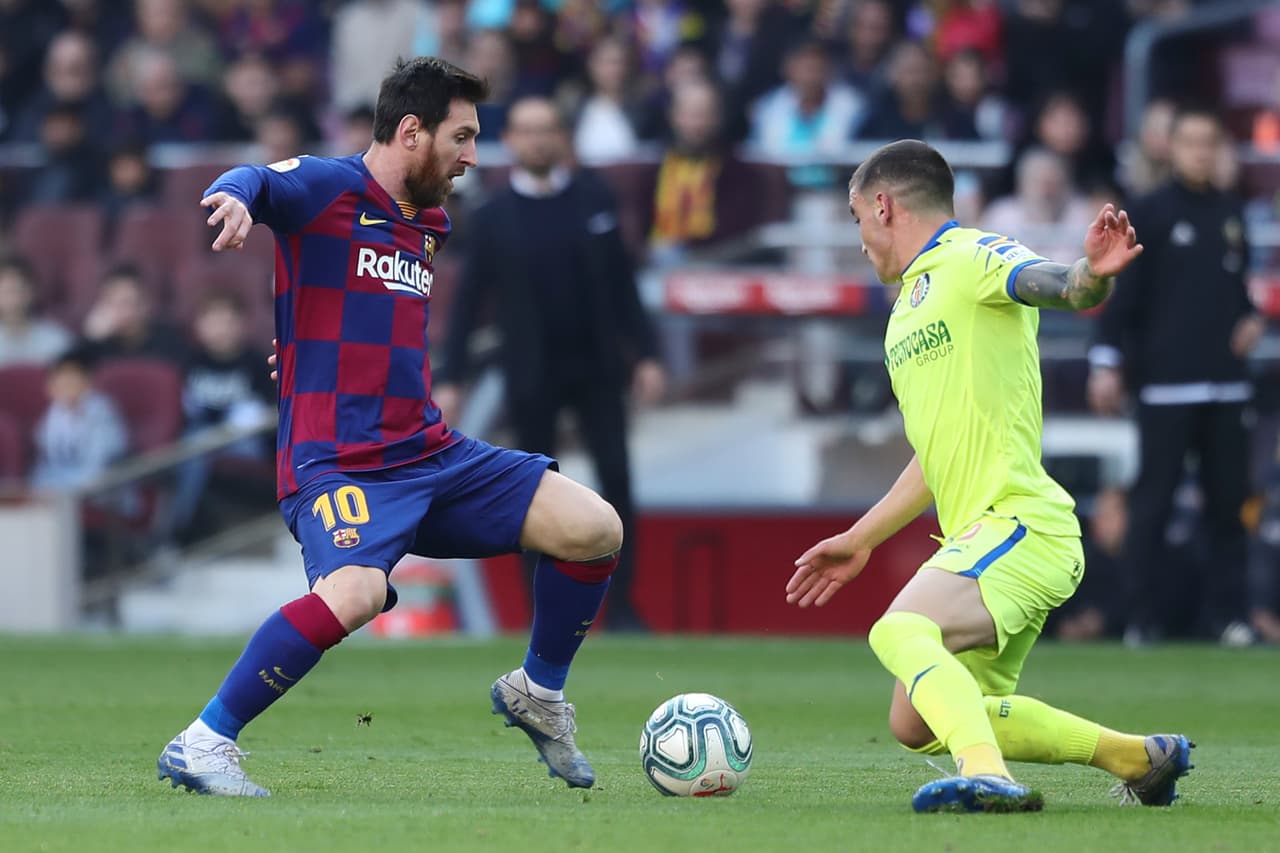 Lionel Messi, quien tuvo momentos importantes en el partido, asistió a Griezmann.