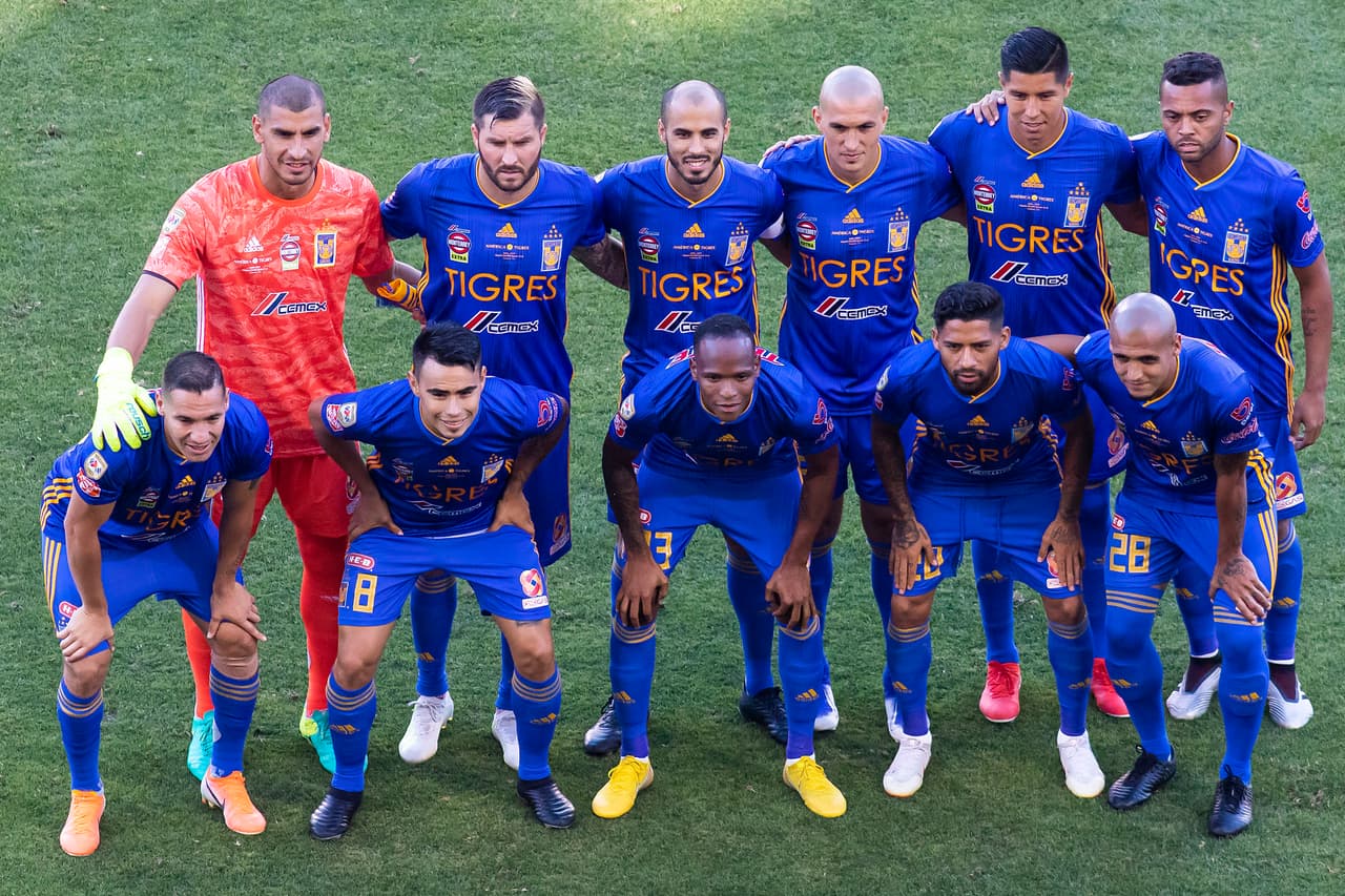 Los Tigres de la UANL, campeones del Clausura 2019, los más recientes monarcas del balompié mexicano.