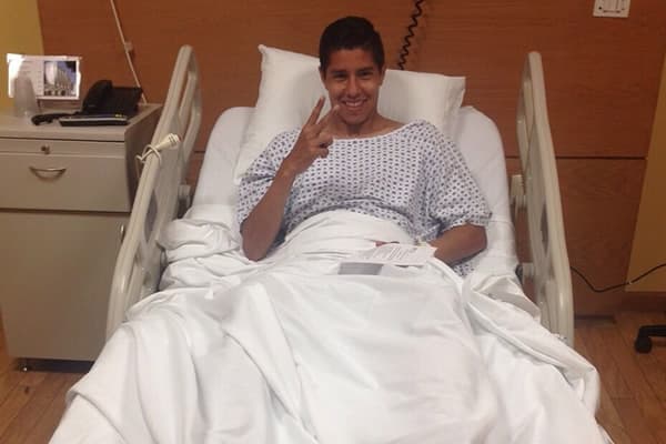 Hugo Ayala fue operado y será baja seis semanas