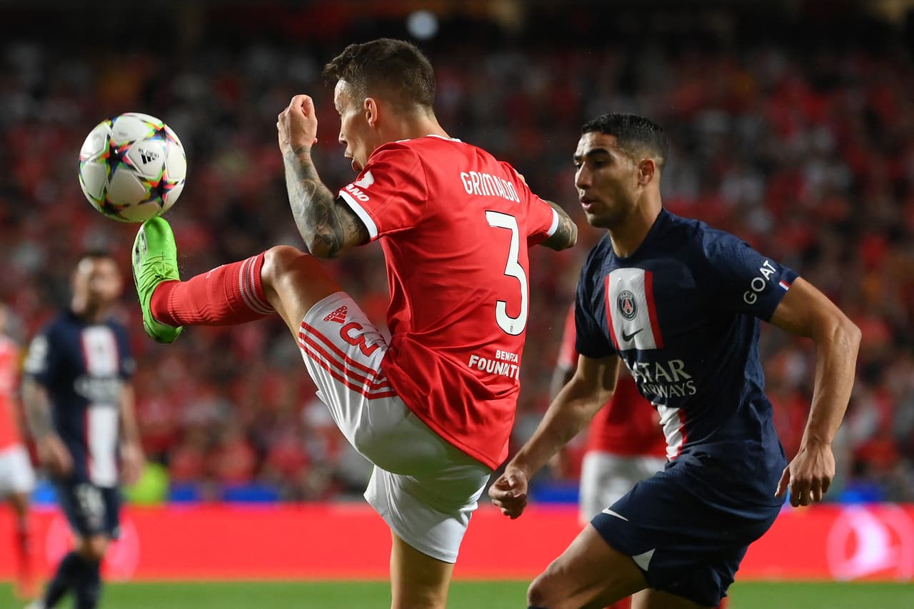 Benfica plantó cara al PSG y rescató un empate en el duelo de la Jornada 3 en la Champions League.