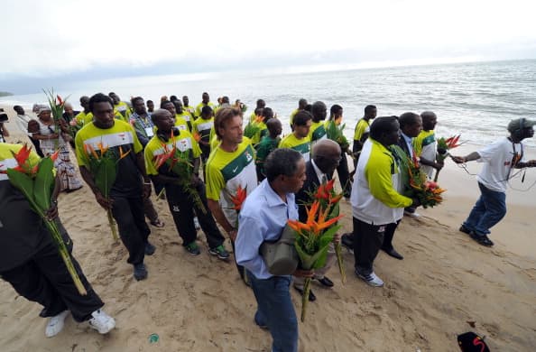 Homenaje a jugadores de Zambia que fallecieron en 1993