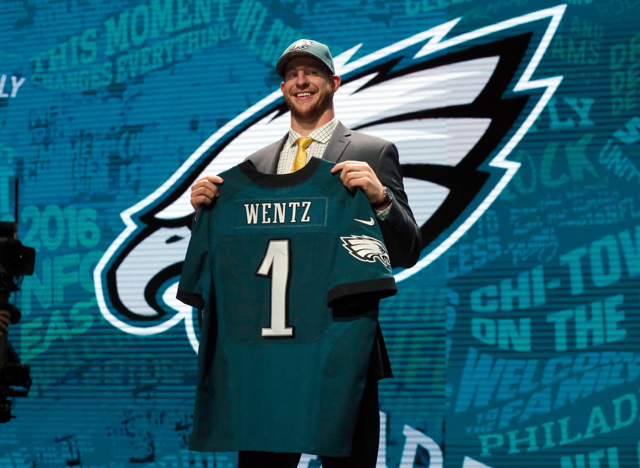 2 PHILADELPHIA EAGLES QB CARSON WENTZ -- NORTH DAKOTA ST.