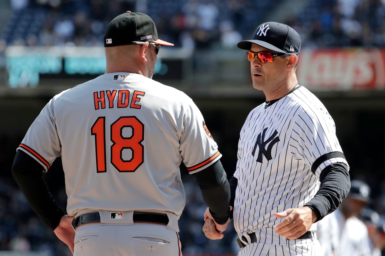 New York Yankees se impusieron 7-2 contra Baltimore Orioles en el arranque de la temporada, en un Yankee Stadium que tuvo la visita del panameño Mariano Rivera en la fiesta del triunfo.