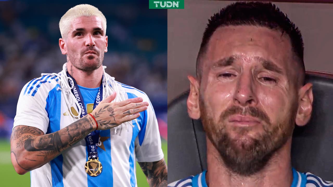 De Paul: Llanto de Messi motivó a Argentina a ganar la Copa América