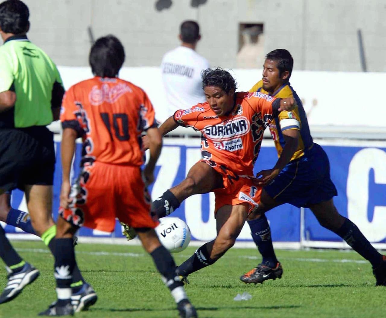 Chiapas obtuvo su primera victoria como equipo contra San Luis de visitante en la cuarta fecha del Clausura-2002.