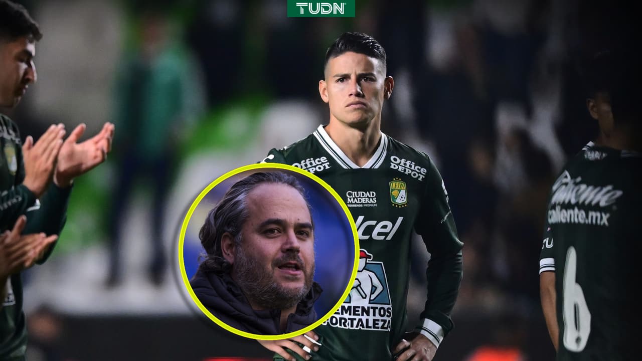 Esta es la razón de la salida de James Rodríguez, en voz del presidente de León