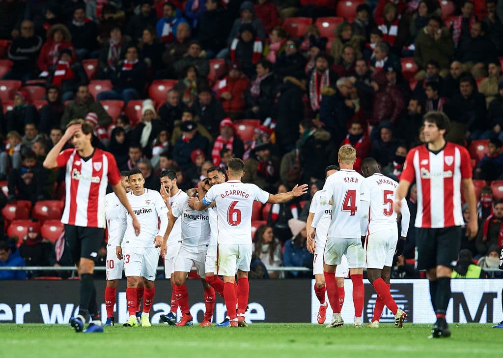 El próximo miércoles en el Sánchez Pizjuán el Athletic paga la visita y, caso curioso, el fin de semana juegan en San Mamés por La Liga, siendo tres cotejos entre ambos en una semana.