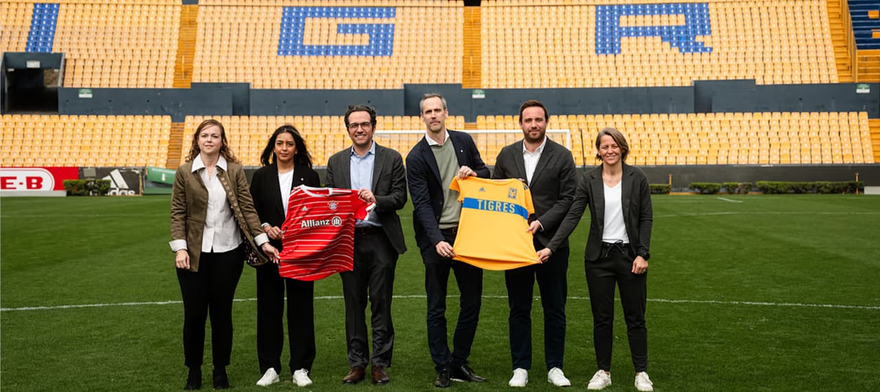Tigres Femenil y Bayern Múnich pactaron alianza para compartir experiencias por parte de jugadoras y entrenadores.