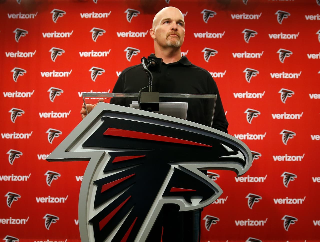 Salute To Service Award: Dan Quinn, Head Coach Atlanta Falcons.