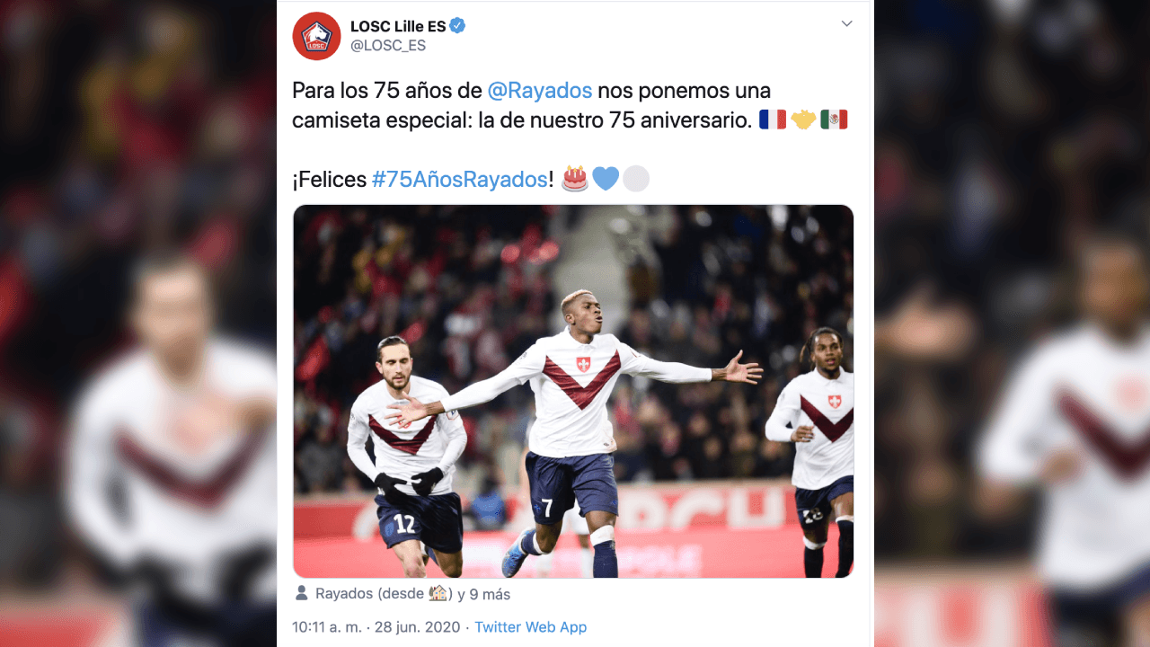 Así celebra el mundo futbolístico en México y en Europa para Rayados de Monterrey.