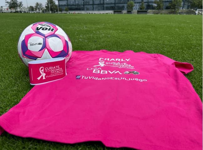 Presentan la Campaña Rosa en la Liga MX, Liga MX Femenil y Liga Expansión MX