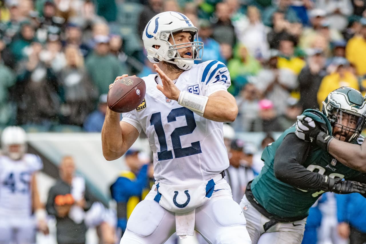 Andrew Luck espera liderar a los Indianapolis Colts (6° AFC) hasta ganar el Super Bowl LIII.