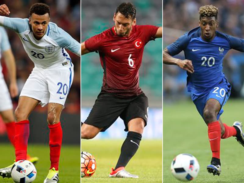 Los jugadores promesas que pueden brillar en la Eurocopa 2016 de Francia.