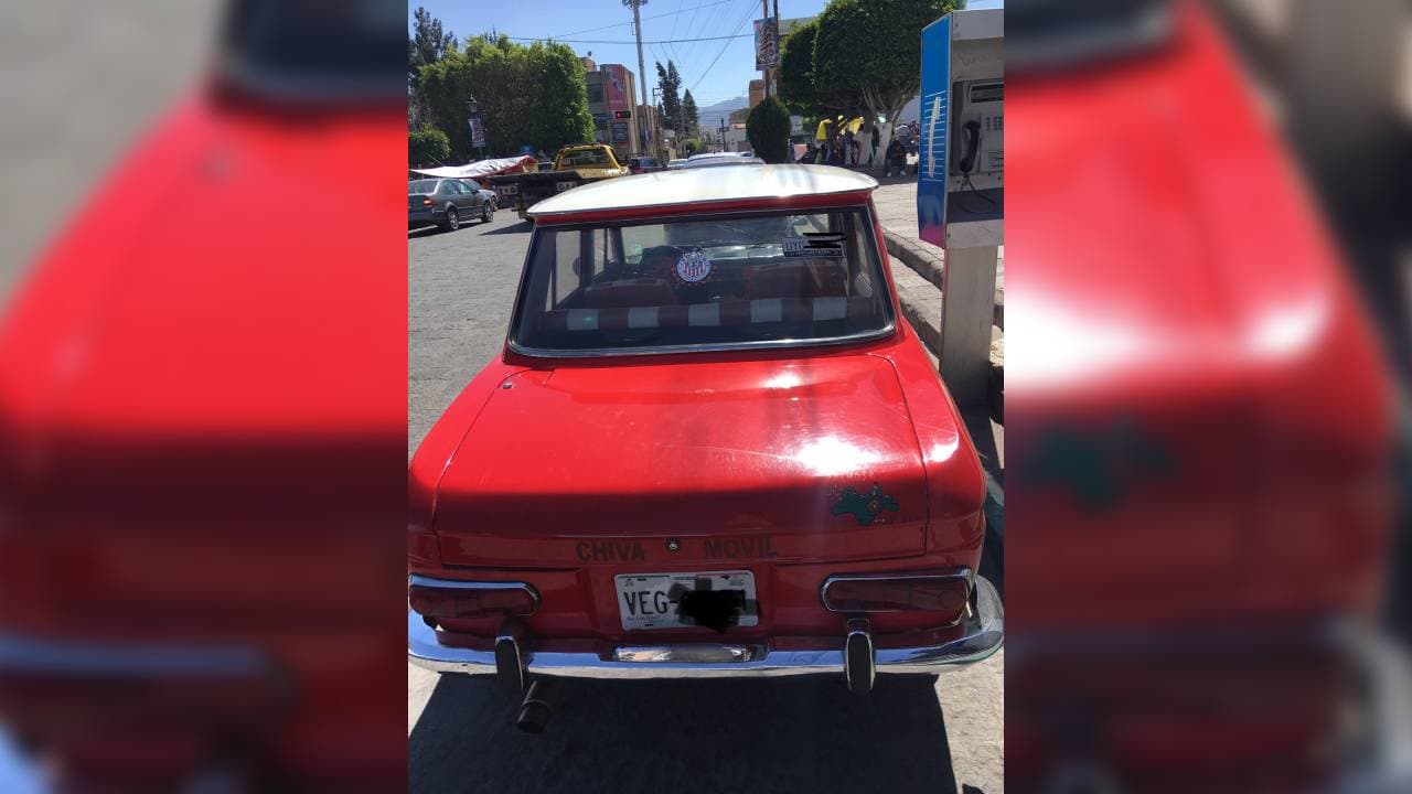 La elegancia del Chivamovil con cara de Cooper.