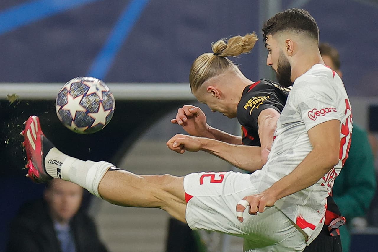 El Leipzig empató 1-1 con el Manchester City con goles de Riyad Mahrez (27') y de Joško Gvardiol (70'), mientras que el Inter de Milán rescató el empate ante el Porto con un gol de Romelu Lukaku en la ida de los Octavos de Final de la UEFA Champions League.