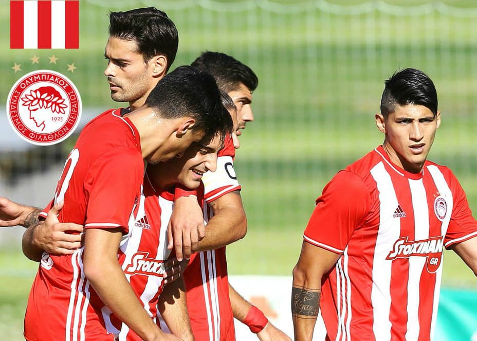 Alan Pulido anotó dos goles en partido de preparación del Olympiacos
