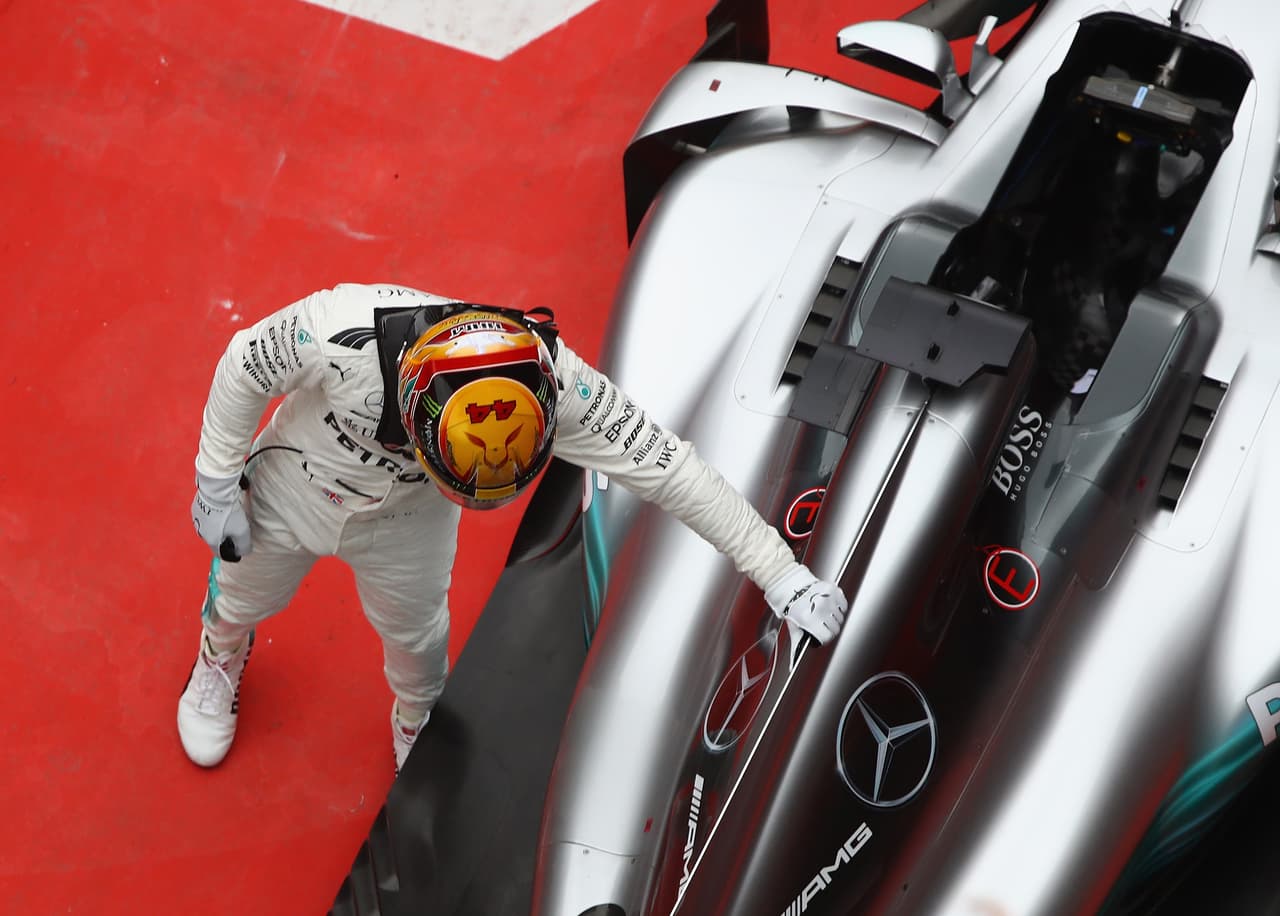 El piloto le agradeció a su máquina por un funcionamiento perfecto que le permitió ponerse en la cabeza de la clasificación.