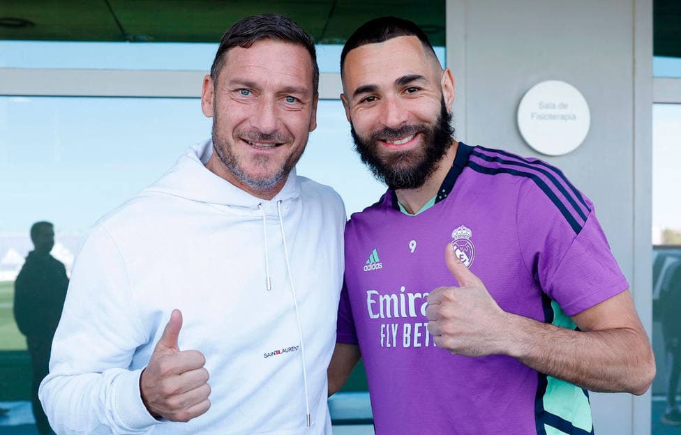 Totti revela su amor al Real Madrid: "Siempre he animado y admirado"