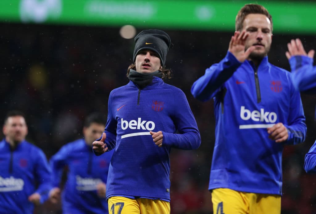 Antoine calienta en su regreso al Wanda Metropolitano.