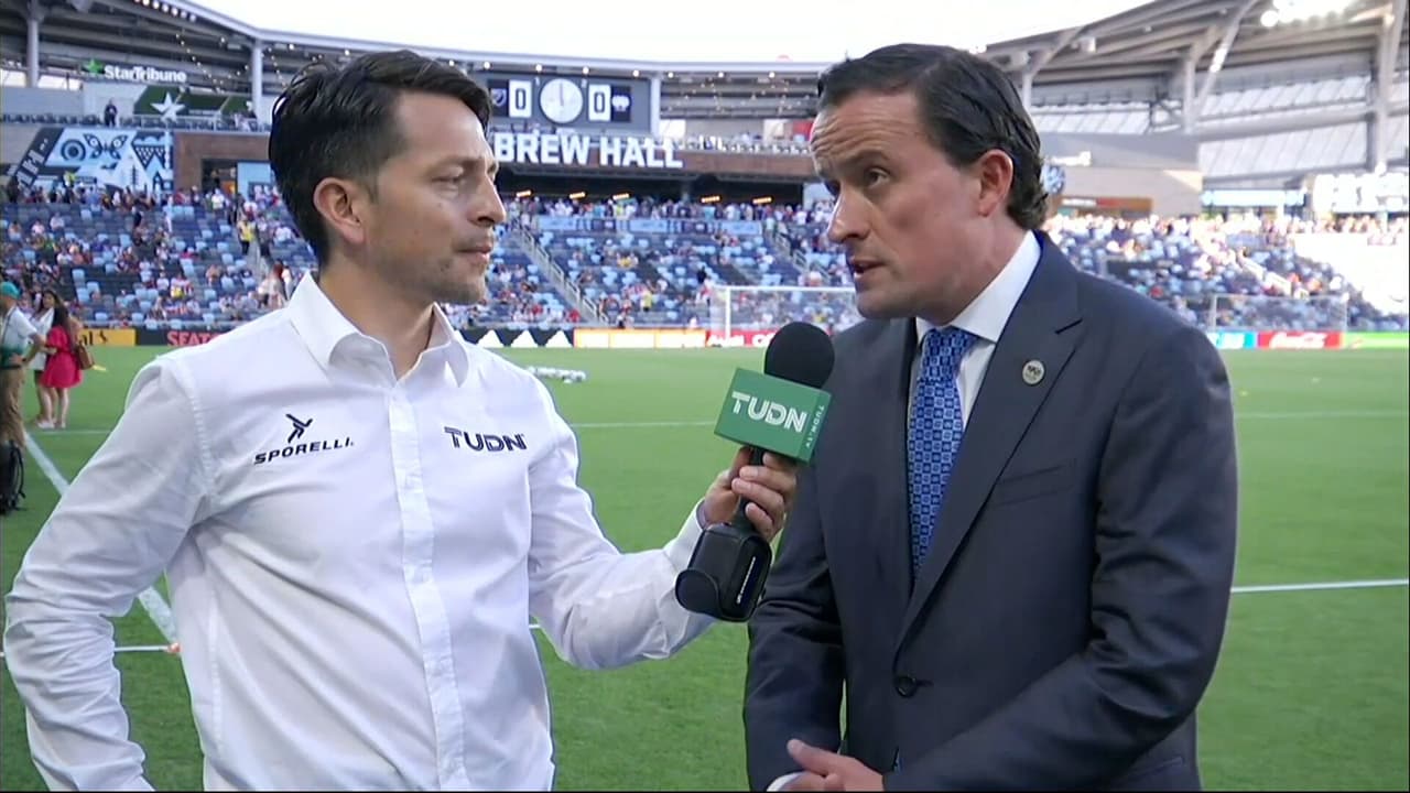 Mikel Arriola confía en el proyecto de All-Star Game y la futura Leagues Cup