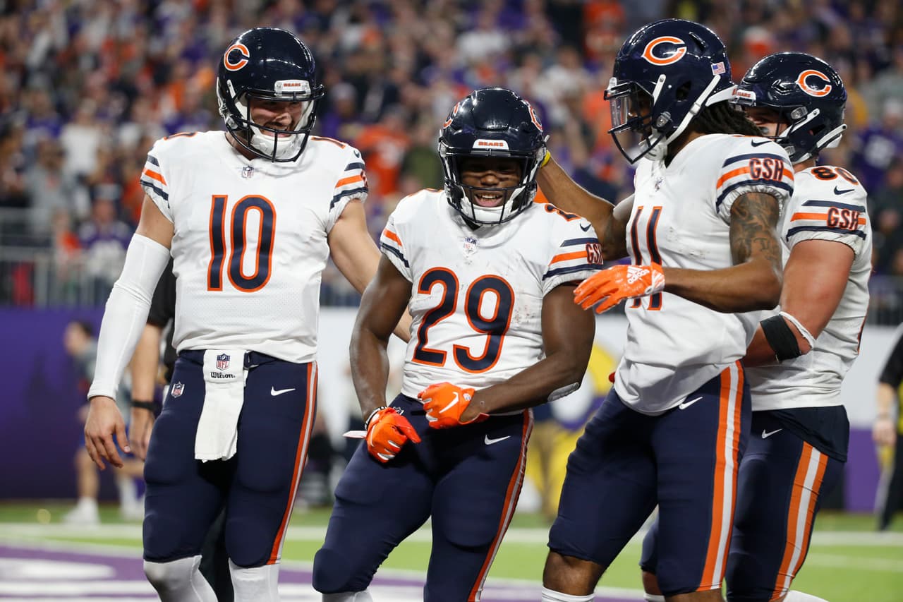 <b>5. Chicago Bears. </b>Una de las mejores defensivas de la NFL, que trituró los sueños de los Minnesota Vikings. Sin duda un contendiente que puede llegar hasta Atlanta.
