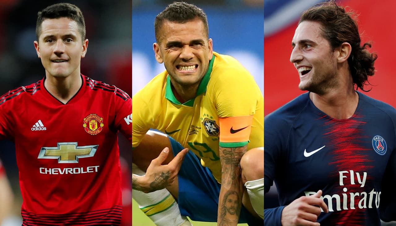 Cracks que luego de cerrar su vínculo contractual con grandes clubes quedaron por ahora a la deriva y que podrían formar un equipo de lujo.