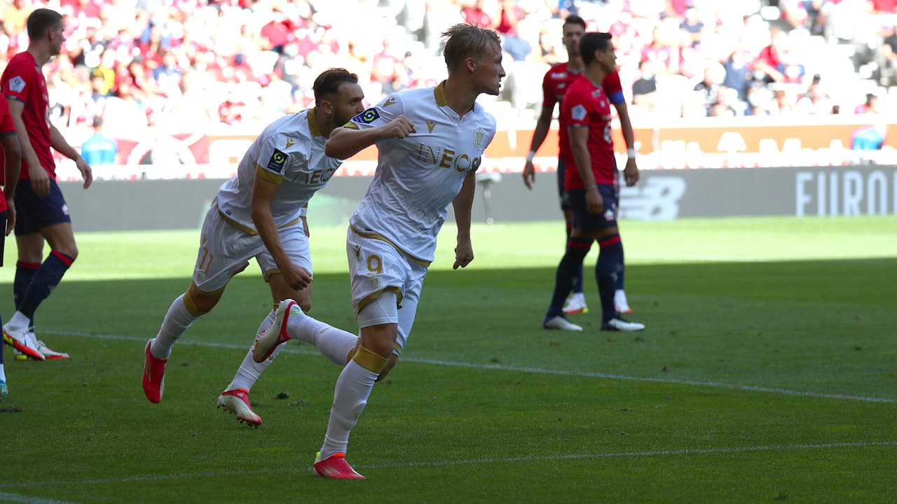 Lille, a pesar de ser local, perdió 0-4 ante Niza durante la segunda Jornada de la Ligue 1. Kasper Dolberg anotó doblete, mientras que Hicham Boudaoui y Armine Gouiri sumaron goles para los visitantes.