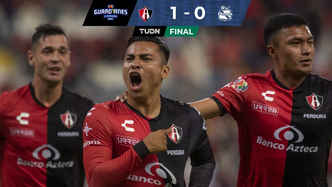 Atlas derrota a Puebla en un infortunio juego por lesiones