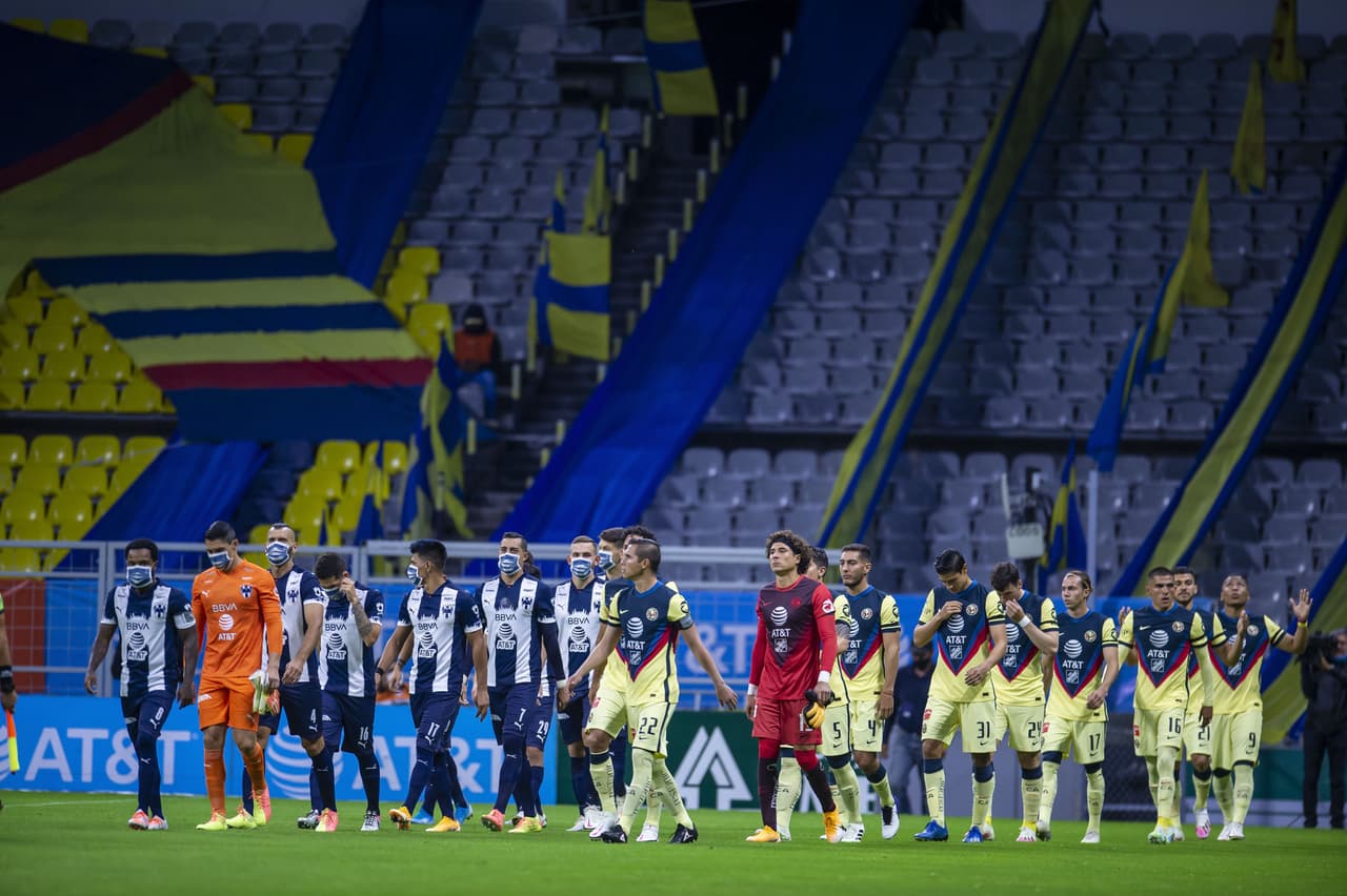 Monterrey empató a un gol con Necaxa la fecha anterior del Guard1anes 2020.