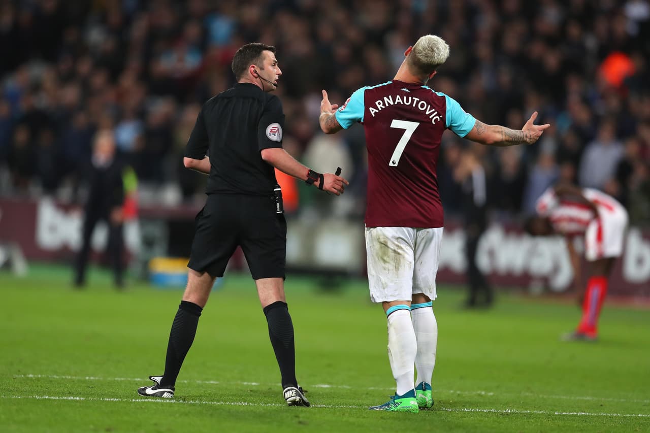 A West Ham se le anuló un gol durante el primer tiempo.
