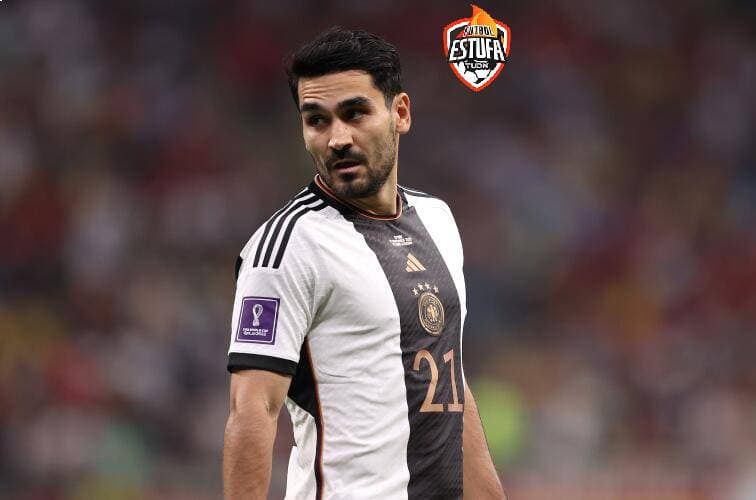 Ilkay Gündogan está a detalles de ser nuevo refuerzo del Barcelona