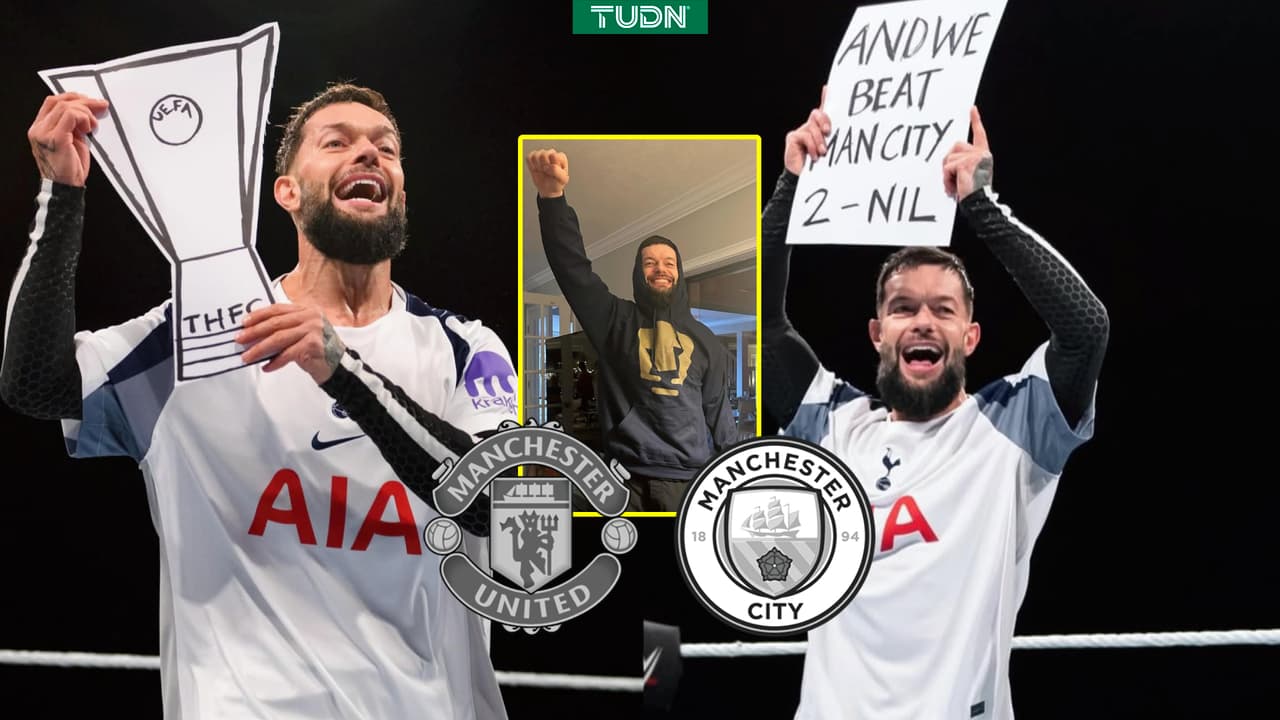 Luchador de WWE, que es fan de Pumas, se burla del Manchester United y el City