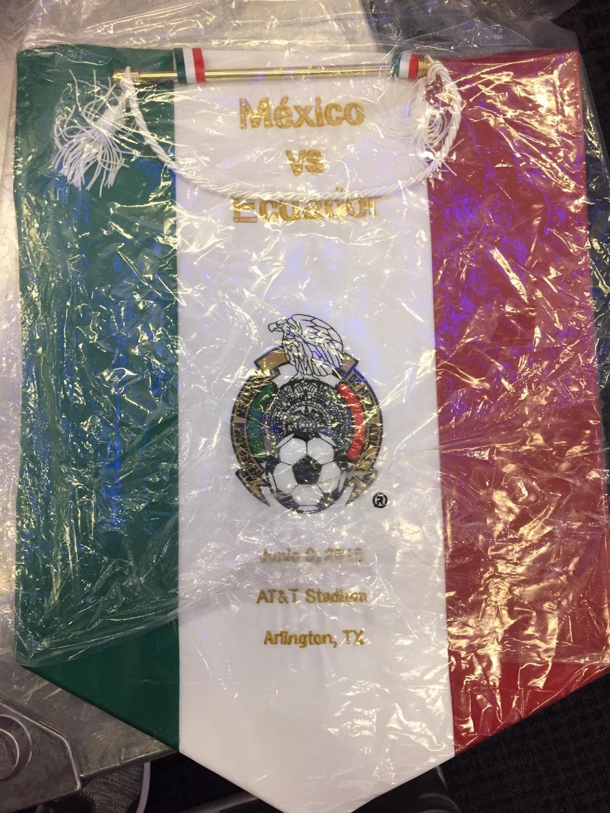 El primer equipo diferente en ocupar el camerino de los Dallas Cowboys es la Selección Mexicana en el AT&T Stadium, previo al amistoso contra Ecuador camino a la Copa Oro.