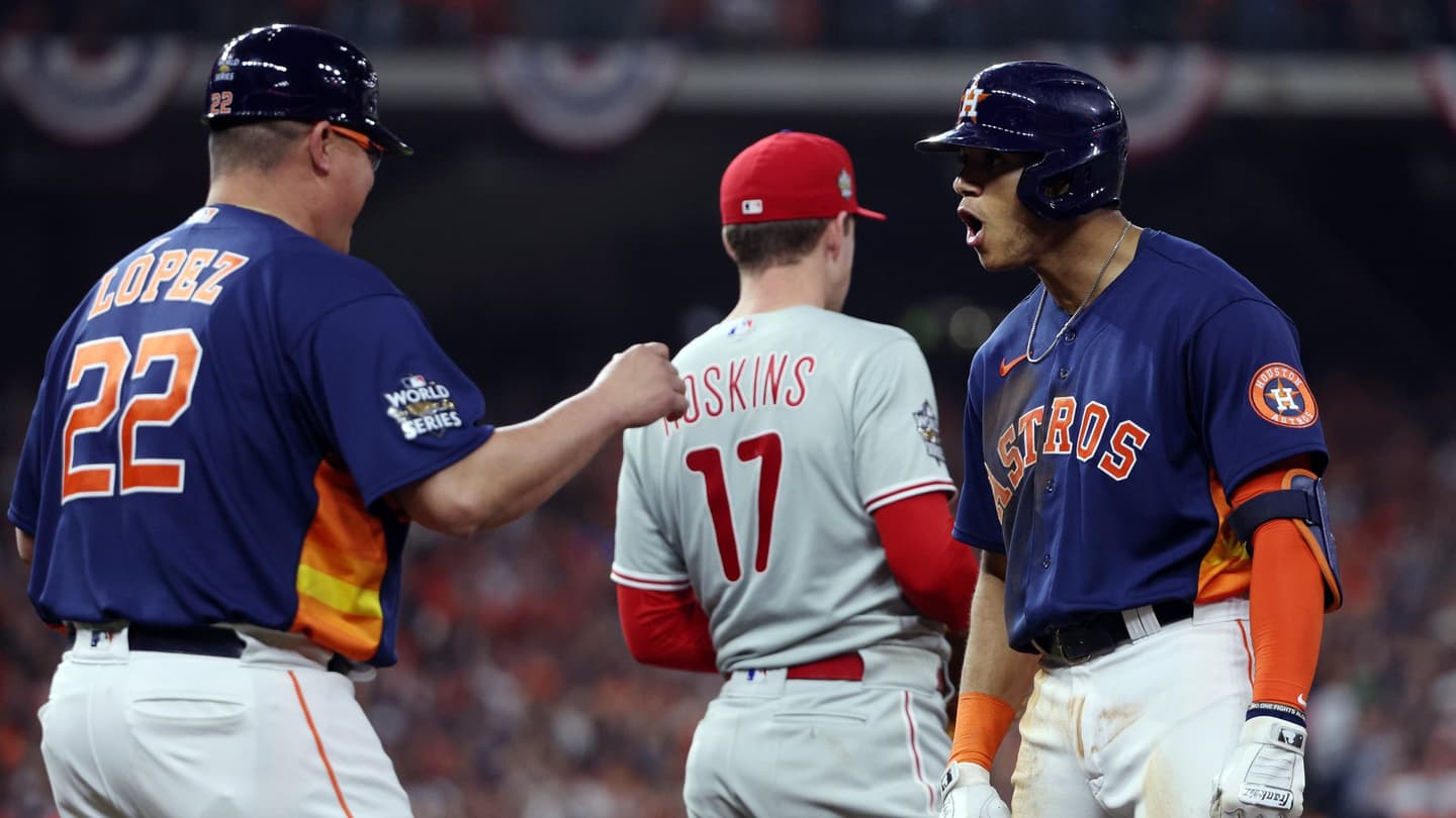 Astros de Houston y Phillies de Filadelfia jugarán la Serie Mundial