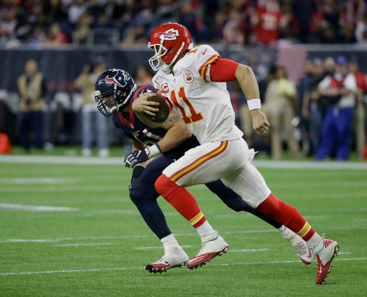 Kansas City Chiefs vencieron 30-0 a Houston Texans para avanzar a Playoffs Divisionales.