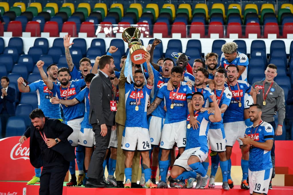 Napoli consiguió el título de la Copa Italiana luego de vencer en penales 4-2 a Cristiano Ronaldo y el resto de la Juventus.