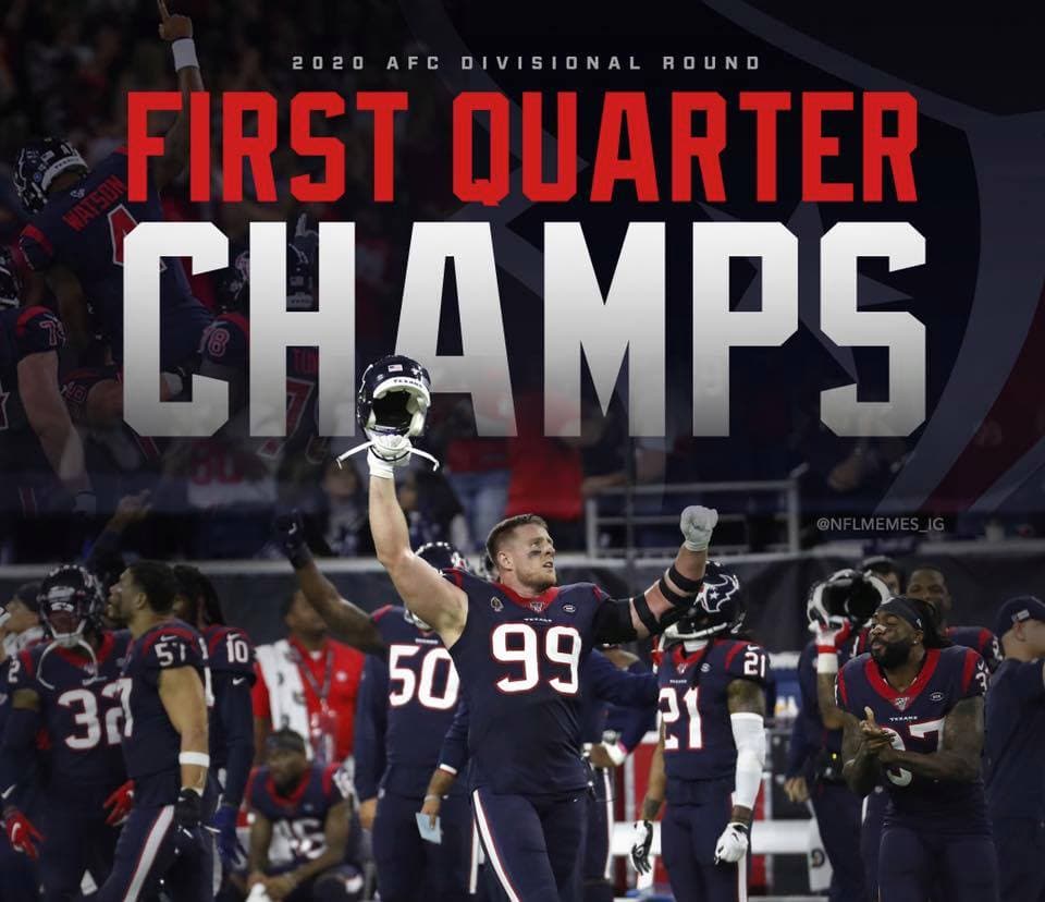 Houston perdió una ventaja de 0-24 y Lamar Jackson quedó eliminado ¡Mira lo más divertido de los Playoffs!