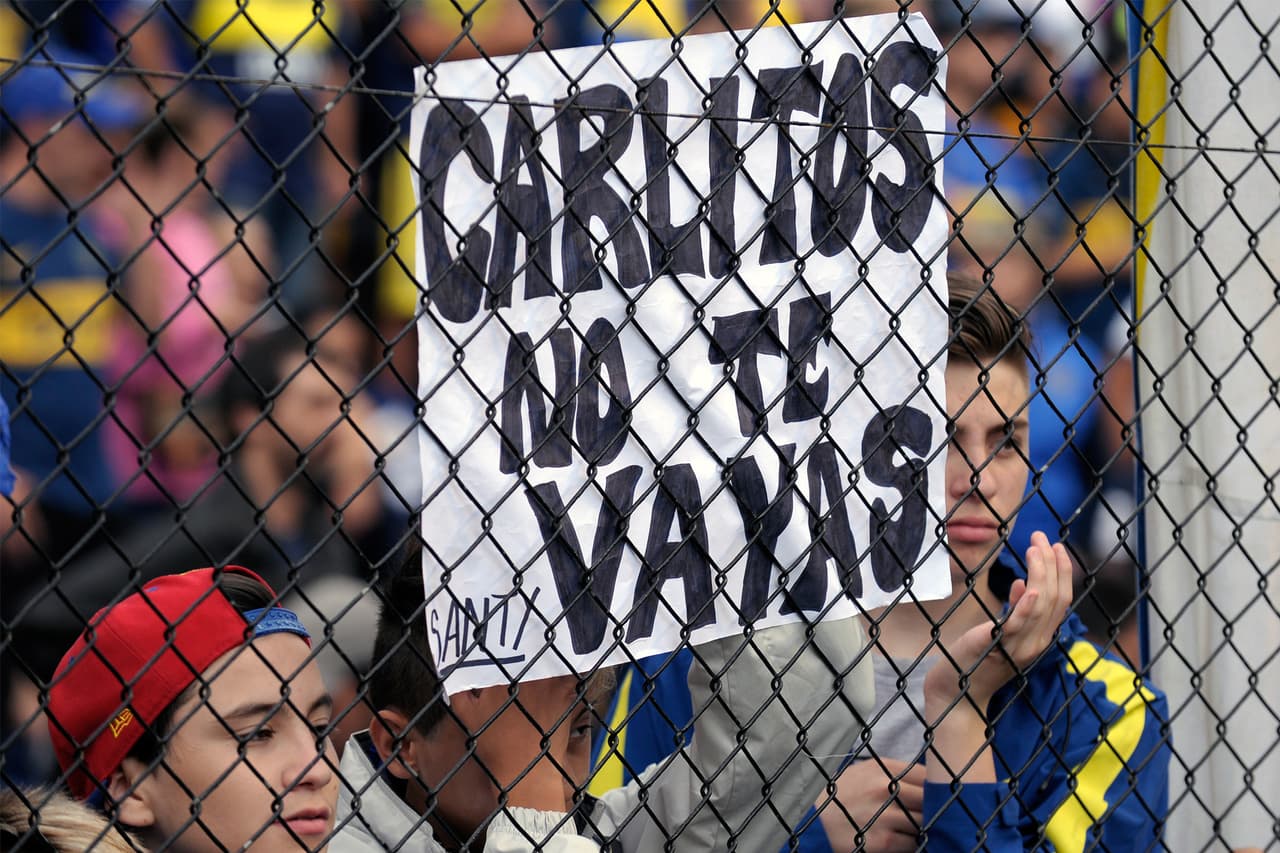 La gente de Boca quiere que Tévez permanezca en el club.