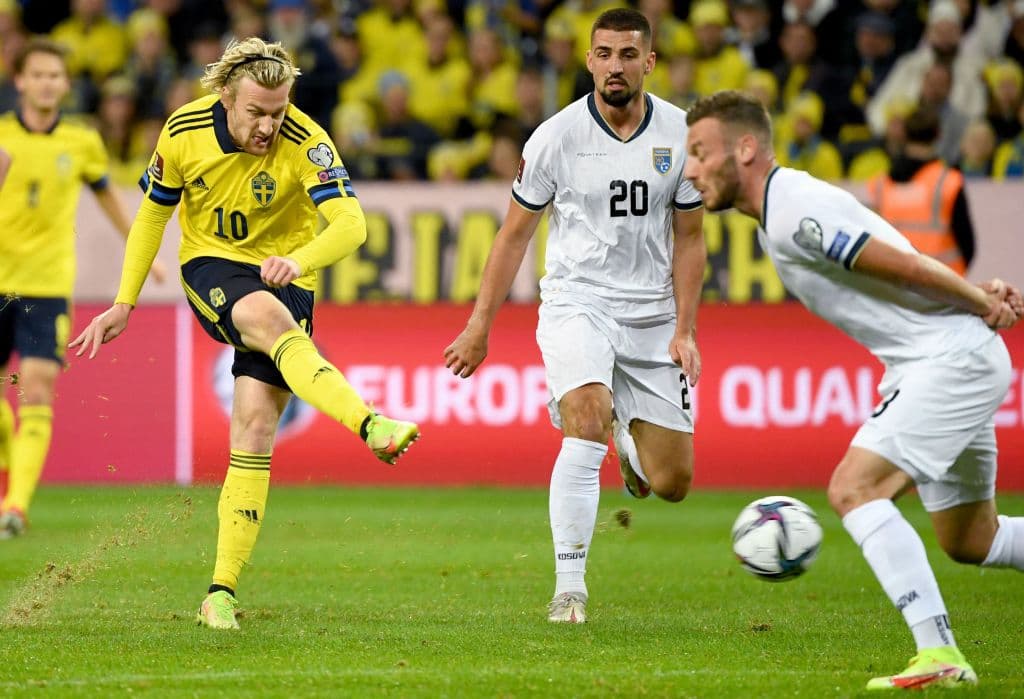 Emil Forsberg, Alexander Isak y Robin Quaison son los hombres que noqueron a Kosovo en la victoria 3-0 de Suecia.