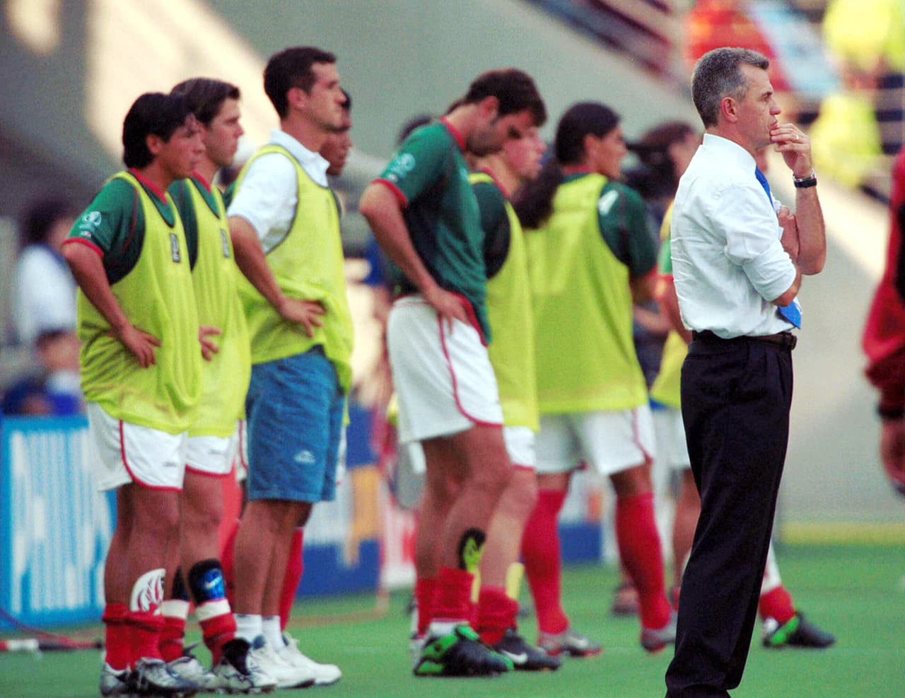 <b>Javier Aguirre 2002.</b> El "Vasco" sufrió el 2-0 más doloroso de la historia, cuando Estados Unidos eliminó al Tri en el Mundial de Corea Japón 2002.