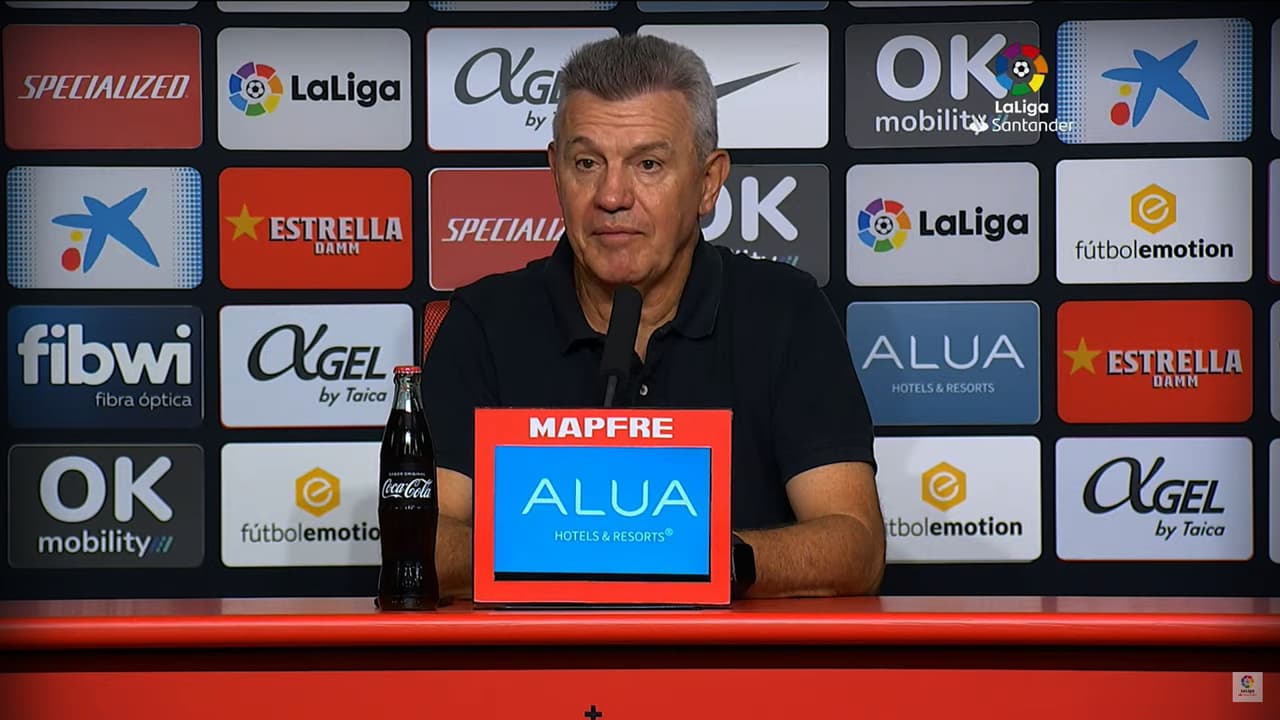 Javier Aguirre destaca triunfo del Mallorca, pero señala que les toca sufrir vs Barcelona